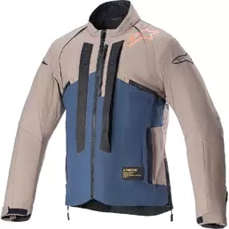 Alpinestars TECHDURA Falcon Off-Road Enduro Motorcycle мотокуртка Brown Navy