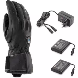 Clover METRO WP LADY KIT VERSION Heated Motorcycle мотоперчатки for Women, Black (Batteries and Charger Included) (размер: xs)