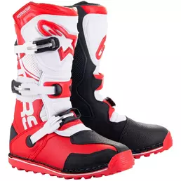 Alpinestars TECH T Cross Enduro Motorcycle мотоботинки White Bright Red White