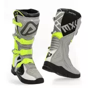 Cross Enduro CE Acerbis X-TEAM Motorcycle мотоботинки Yellow Fluo Gray