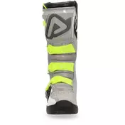 Cross Enduro CE Acerbis X-TEAM Motorcycle мотоботинки Yellow Fluo Gray
