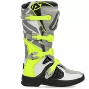 Cross Enduro CE Acerbis X-TEAM Motorcycle мотоботинки Yellow Fluo Gray