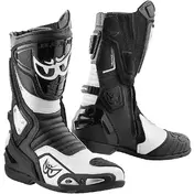 Berik Donington 1563-BK Black White Motorcycle Racing мотоботинки