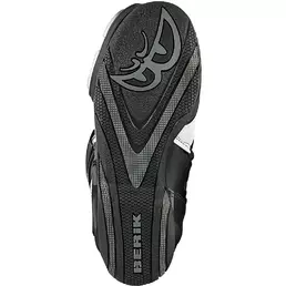 Berik Donington 1563-BK Black White Motorcycle Racing мотоботинки