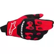 Alpinestars PRO-DURA Bright Red/Black Cross Enduro мотоперчатки (размер: s)