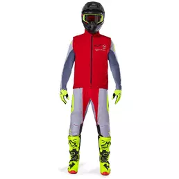 Alpinestars TECHSTAR SOFTSHELL жилет Bright Red Motorcycle Cross Enduro жилет
