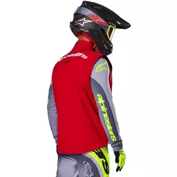 Alpinestars TECHSTAR SOFTSHELL жилет Bright Red Motorcycle Cross Enduro жилет