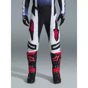 Alpinestars TECHSTAR KNIF Cross Enduro Motorcycle мотоштаны Black White Red