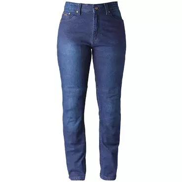GMS Atlanta Slim Lady Moto Jeans dark blue - L32