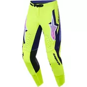 Alpinestars SUPERTECH VISTA Cross Enduro Motorcycle мотоштаны Yellow Purple Black