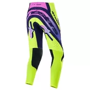 Alpinestars SUPERTECH VISTA Cross Enduro Motorcycle мотоштаны Yellow Purple Black