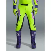 Alpinestars SUPERTECH VISTA Cross Enduro Motorcycle мотоштаны Yellow Purple Black
