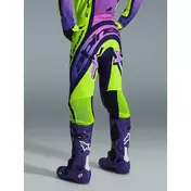 Alpinestars SUPERTECH VISTA Cross Enduro Motorcycle мотоштаны Yellow Purple Black