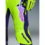 Alpinestars SUPERTECH VISTA Cross Enduro Motorcycle мотоштаны Yellow Purple Black