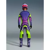 Alpinestars SUPERTECH VISTA Cross Enduro Motorcycle мотоштаны Yellow Purple Black