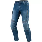 REBELHORN VANDAL DENIM Motorcycle Jeans Blue - L32