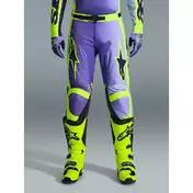 Alpinestars RACER PORTL Cross Enduro Motorcycle мотоштаны Purple Fluo Yellow
