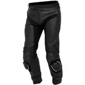 Spyke MISANO RS Black Black Leather Motorcycle мотоштаны With Slider