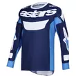 Alpinestars RACER RIWAY Cross Enduro Jersey, Light Blue, White (размер: m)