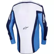 Alpinestars RACER RIWAY Cross Enduro Jersey, Light Blue, White