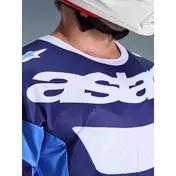 Alpinestars RACER RIWAY Cross Enduro Jersey, Light Blue, White