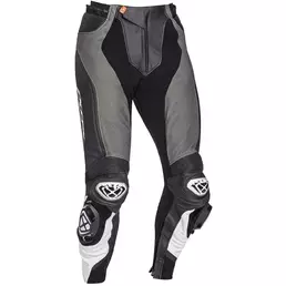 Ixon Leather мотоштаны VENDETTA EVO PT Black Gray White