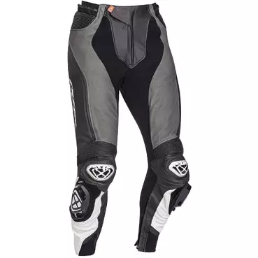 Ixon Leather мотоштаны VENDETTA EVO PT Black Gray White