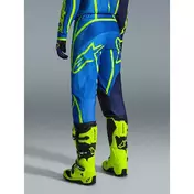 Alpinestars FLUID APEX Motocross Enduro мотоштаны Blue Fluo Yellow