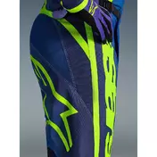 Alpinestars FLUID APEX Motocross Enduro мотоштаны Blue Fluo Yellow