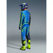 Alpinestars FLUID APEX Motocross Enduro мотоштаны Blue Fluo Yellow