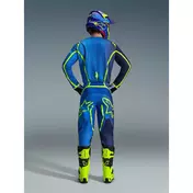 Alpinestars FLUID APEX Motocross Enduro мотоштаны Blue Fluo Yellow