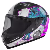 Stormer Strike Kid Boom Full Face Motorcycle Мотошлем Pink