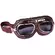 Custom Stormer Motorcycle маска Chrome Brown Leather