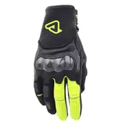 Acerbis CE Carbon G 5.0 Motorcycle мотоперчатки Black Yellow