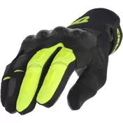 Acerbis CE Carbon G 5.0 Motorcycle мотоперчатки Black Yellow
