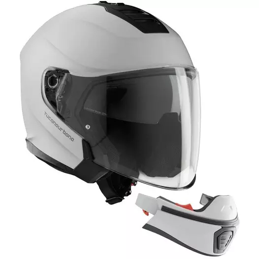 P/J HYPERLINK Modular Motorcycle Мотошлем, Light Grey Matt