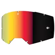 SHOT CORE AS/AF RED IRIDIUM Motorcycle Goggle Lens
