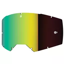 SHOT CORE AS/AF RAINBOW IRIDIUM Motorcycle Goggle Lens