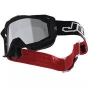 маска Moto Cross Enduro Just1 Iris 2.0 Solid Black Clear Lens