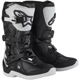 Alpinestars TECH 3S YOUTH Child Cross Enduro Motorcycle мотоботинки White Black