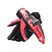 Dainese REACTO CARBON SHORT мотоперчатки Black Lava Red Leather Motorcycle мотоперчатки