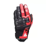 Dainese REACTO CARBON SHORT мотоперчатки Black Lava Red Leather Motorcycle мотоперчатки