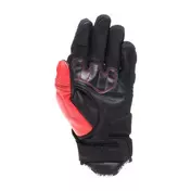 Dainese REACTO CARBON SHORT мотоперчатки Black Lava Red Leather Motorcycle мотоперчатки
