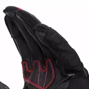 Dainese REACTO CARBON SHORT мотоперчатки Black Lava Red Leather Motorcycle мотоперчатки