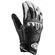 Ixon MIRAGE LEATHER Motorcycle мотоперчатки Black White