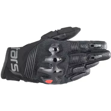 Alpinestars HALO Black Leather Motorcycle мотоперчатки