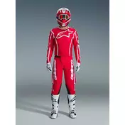 Alpinestars Fluid Apex Cross Enduro мотоштаны Red/White