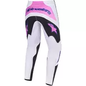 Alpinestars FLUID GRID Motocross Enduro мотоштаны Black Light Grey Purple