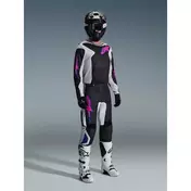 Alpinestars FLUID GRID Motocross Enduro мотоштаны Black Light Grey Purple