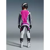 Alpinestars FLUID GRID Motocross Enduro мотоштаны Black Light Grey Purple